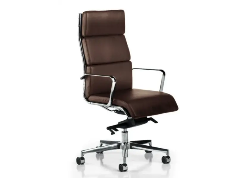 Isis design bureaustoel leder