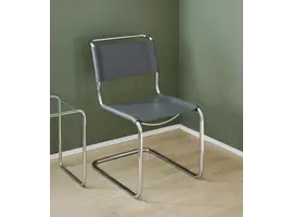 S33 chaise cantilever en cuir