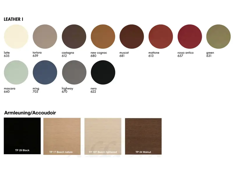 Thonet S411 fauteuil en cuir S411 fauteuil en cuir