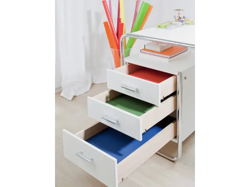 S285/5 bureau laqué