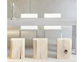 Block zitkruk/bijzettafel