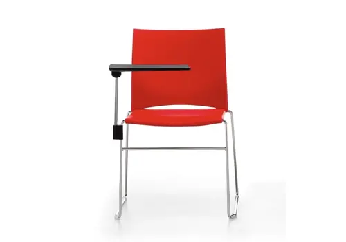 Scoop stoel met schrijftablet