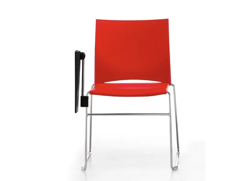 Scoop chaise avec tablette écritoire