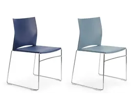 Scoop chaise avec tablette écritoire