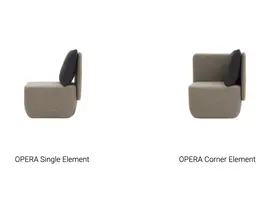 Opera chair modulaire zetel