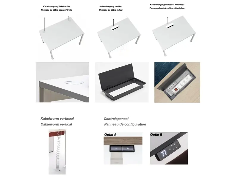 Ogi Drive bureaus elektrisch verstelbaar