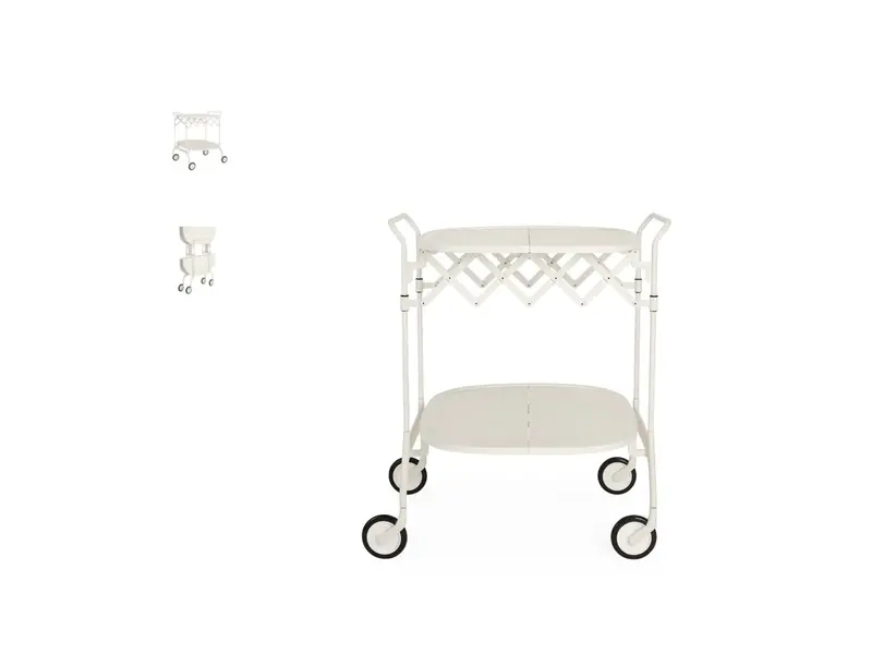 Kartell  Gastone chariot pliant Gastone chariot pliant
