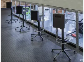 360° Swivel bureaustoel met wielen