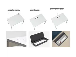 Mdd Ergonomic bureau en angle