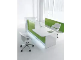 Valde réception en courbe