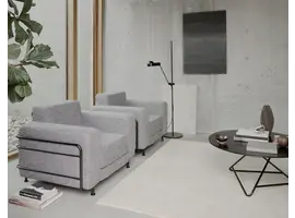 Silver fauteuil - slaapbank