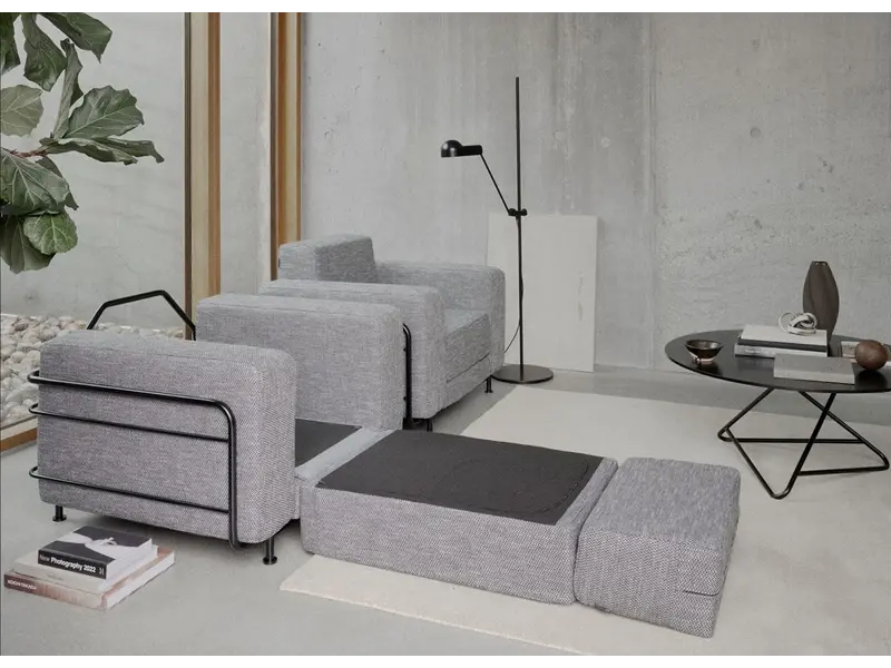Silver fauteuil - slaapbank