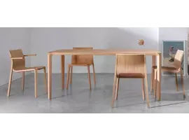 Ondarreta Silu table en bois chêne coloré Silu table en bois chêne coloré