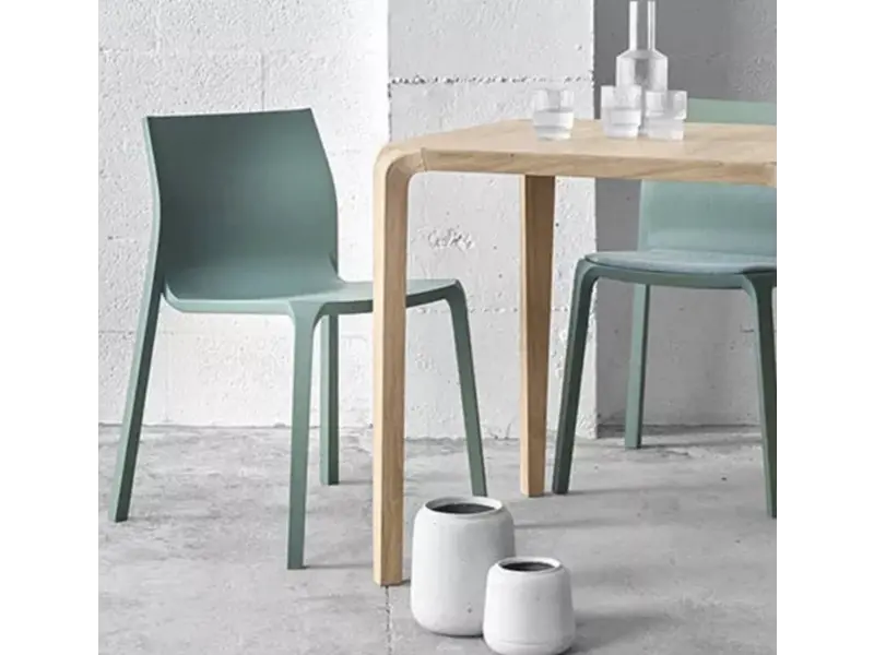 Ondarreta Silu table en bois chêne coloré Silu table en bois chêne coloré
