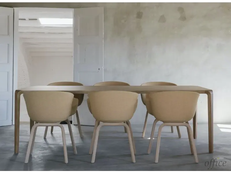 Ondarreta Silu table en bois chêne coloré Silu table en bois chêne coloré