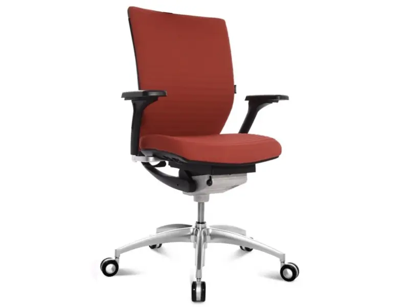 Titan 20 fauteuil de direction avec accoudoirs en tissu ou cuir