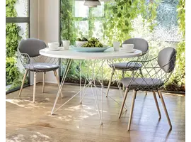 Pina chaise en tissu ou cuir