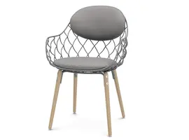 Pina chaise en tissu ou cuir