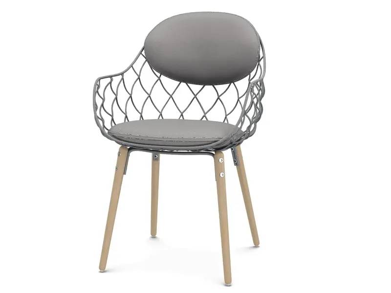 Pina chaise en tissu ou cuir