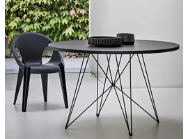 Table Ronde Magis XZ3 – Plateau Fenix & Piètement Chrome