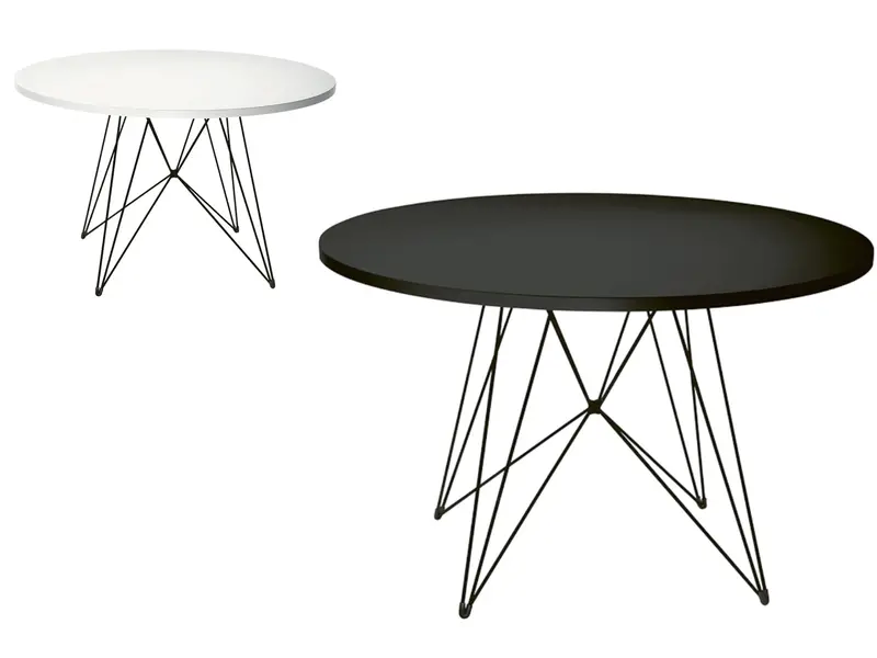 Table Ronde Magis XZ3 – Plateau Fenix & Piètement Chrome