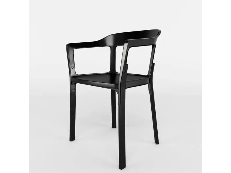 Steelwood stoel van Magis in hout