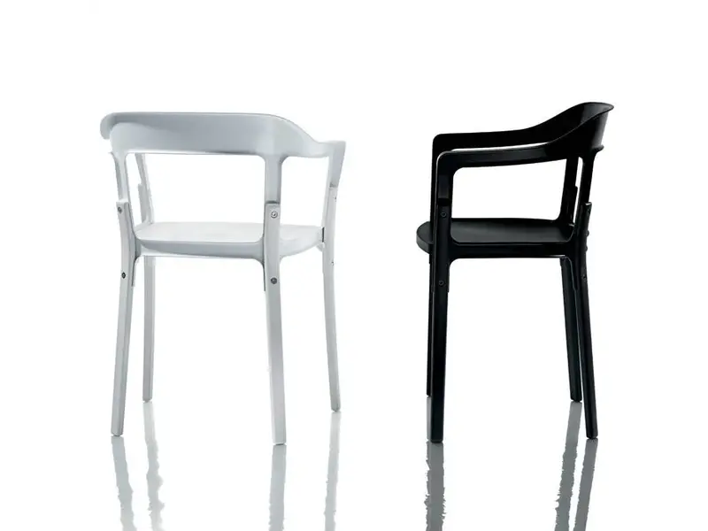 Steelwood stoel van Magis in hout