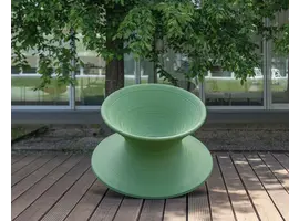Spun kruk roterend