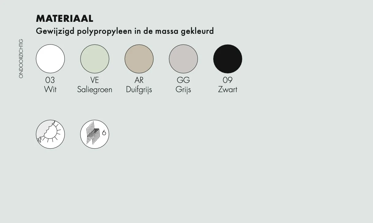 Kartell  Generic A stoel met armleuning Kartell  Generic A stoel met armleuning