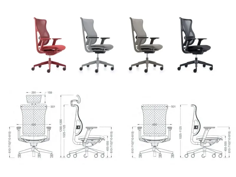 Ergo PRO ergonomische bureaustoel