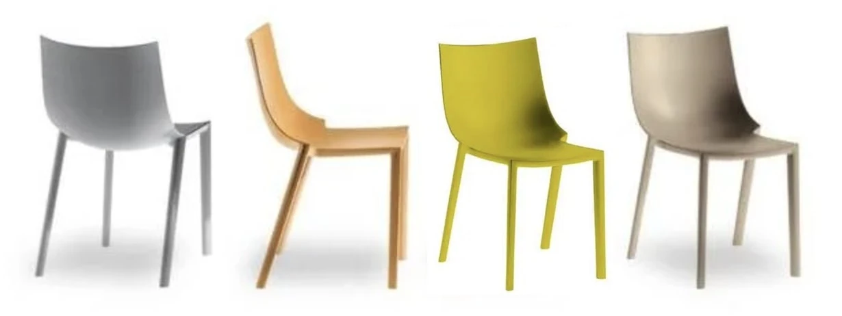 Driade Bo stoel per set van 4 stuks