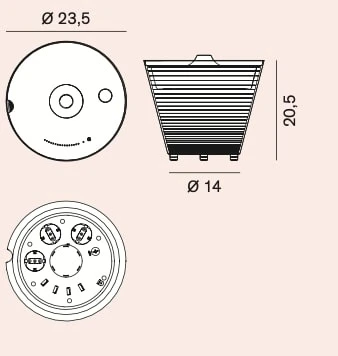 Rotaliana Multipot lampe Rotaliana Multipot lampe