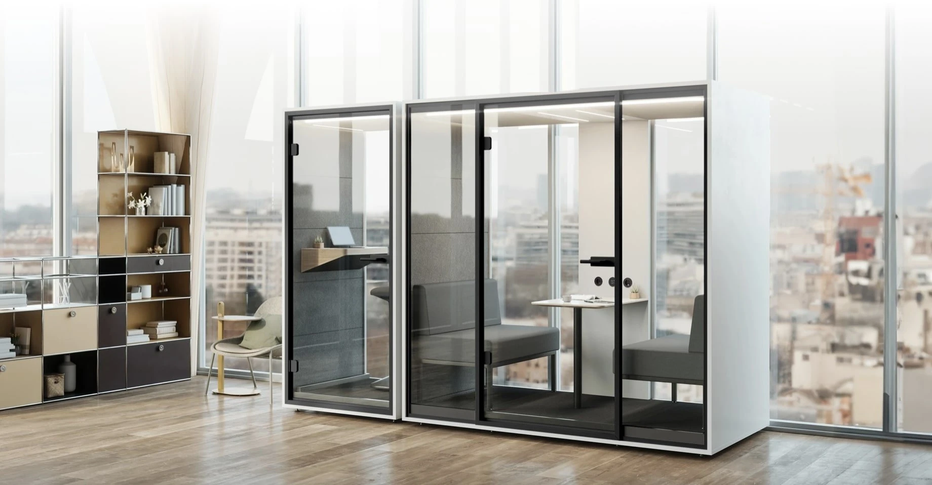 Cabines acoustiques et phonebooths