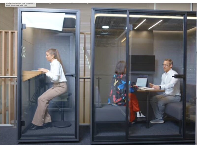 Box4 Acoustic booths - 4 personnes