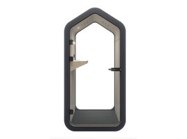 Organic geluidsdichte telefooncel voor 1 persoon
