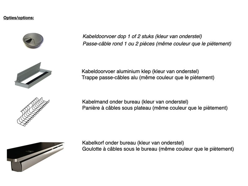 S-Line innovatieve elektrisch verstelbare zit-statafel