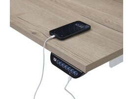 BNO S-Line Bench Duo – Elektrisch Verstelbare Zit-Statafel voor 2 Personen S-Line Bench Duo – Elektrisch Verstelbare Zit-Statafel voor 2 Personen