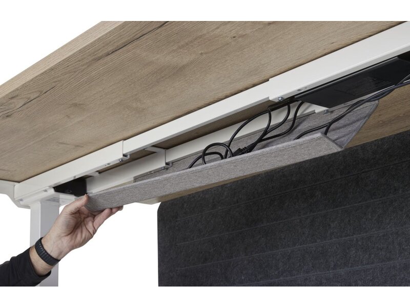 BNO S-Line Bench Duo – Elektrisch Verstelbare Zit-Statafel voor 2 Personen S-Line Bench Duo – Elektrisch Verstelbare Zit-Statafel voor 2 Personen