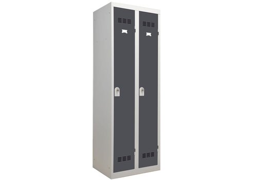 Armoire vestiaire métallique 2 portes