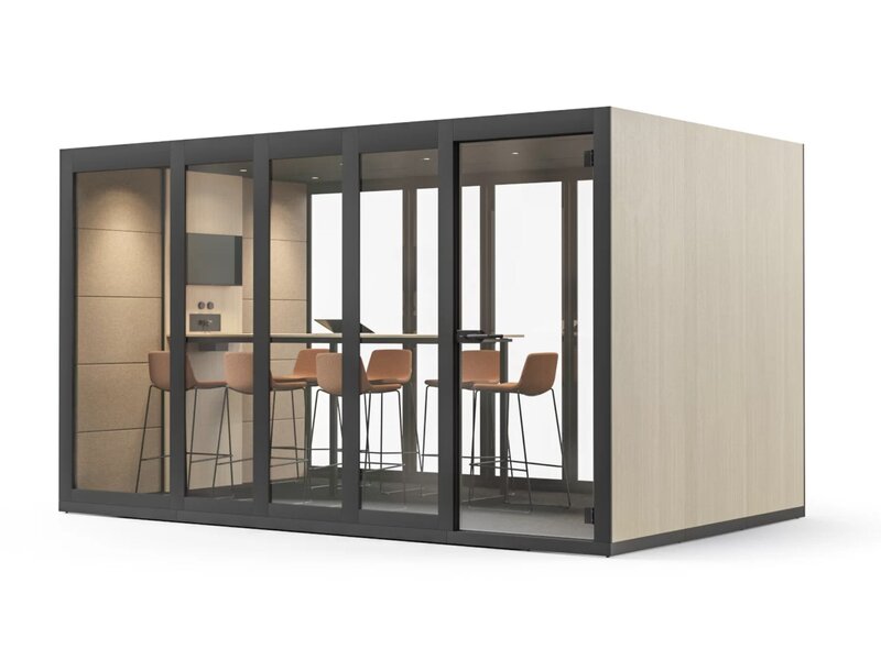 SILENT ROOM XL – Cabine acoustique spacieuse pour réunions, appels et travail concentré