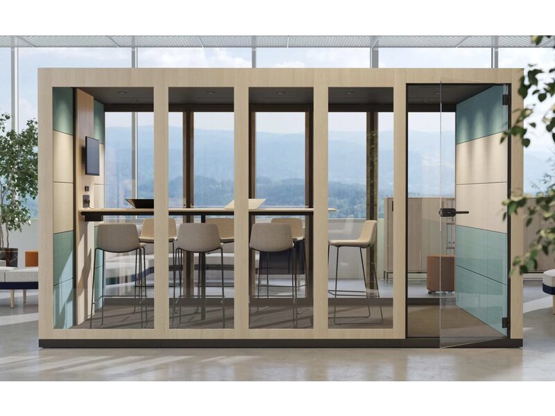SILENT ROOM XL – Cabine acoustique spacieuse pour réunions, appels et travail concentré