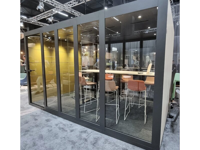 SILENT ROOM XL – Cabine acoustique spacieuse pour réunions, appels et travail concentré