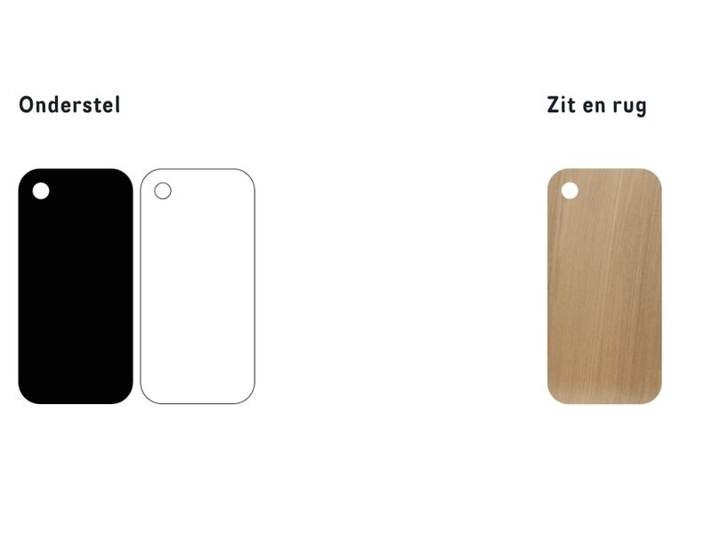 Lixio houten barkruk | Belgisch design en kwaliteit