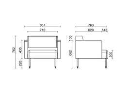 Sitland Canapé Dapper – Élégance des années 50, confort moderne et savoir-faire italien Canapé Dapper – Élégance des années 50, confort moderne et savoir-faire italien