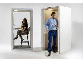 BNO Cube 1 Stand – Geluidsdichte Telefooncel met Biophilic Design, Inclusief Professionele Levering en Montage Cube 1 Stand – Geluidsdichte Telefooncel met Biophilic Design, Inclusief Professionele Levering en Montage