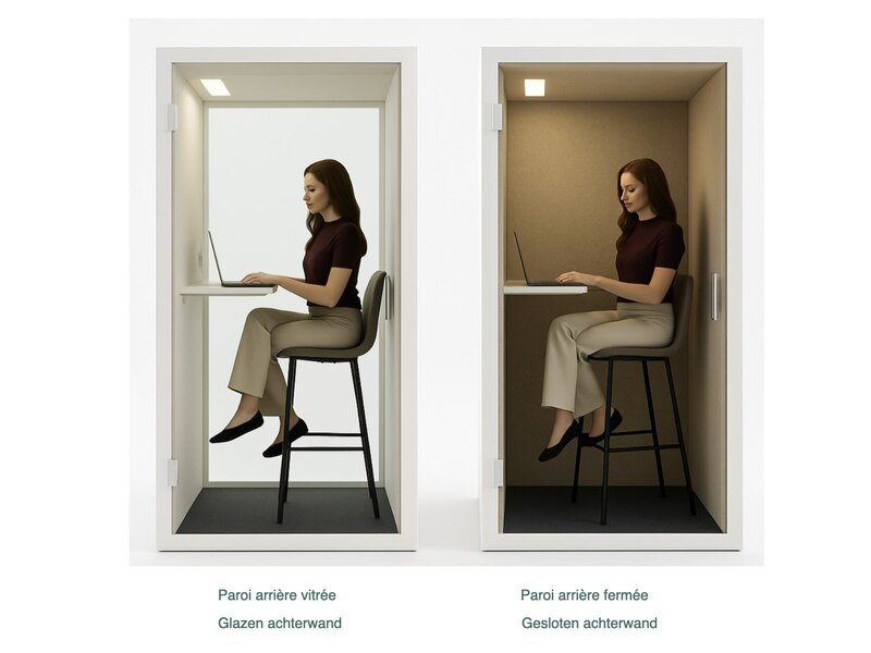 BNO Cube 1 Stand – Geluidsdichte Telefooncel met Biophilic Design, Inclusief Professionele Levering en Montage Cube 1 Stand – Geluidsdichte Telefooncel met Biophilic Design, Inclusief Professionele Levering en Montage