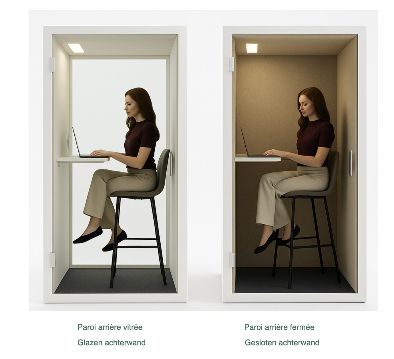 BNO Cube 1 Stand – Geluidsdichte Telefooncel met Biophilic Design, Inclusief Professionele Levering en Montage BNO Cube 1 Stand – Geluidsdichte Telefooncel met Biophilic Design, Inclusief Professionele Levering en Montage