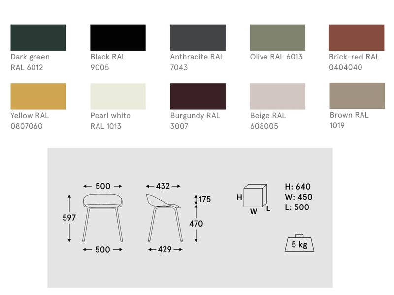 Tabouret MDD Team – Design durable de Dirk Winkel, alliant confort et style pour le bureau, l’hôtellerie et la maison | Brand New Office
