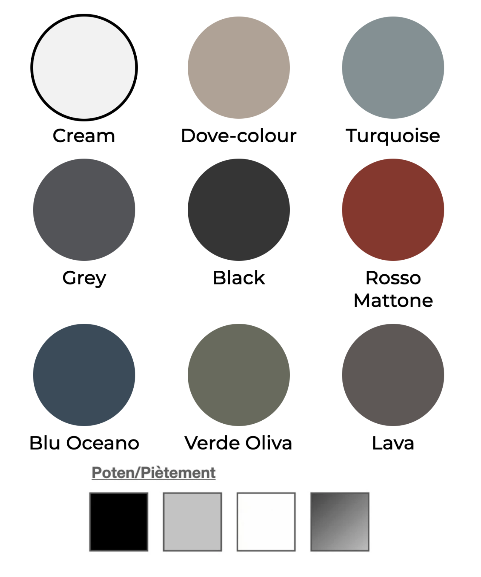 Kastel Kalea chaise monocolor à quatre pieds Kastel Kalea chaise monocolor à quatre pieds