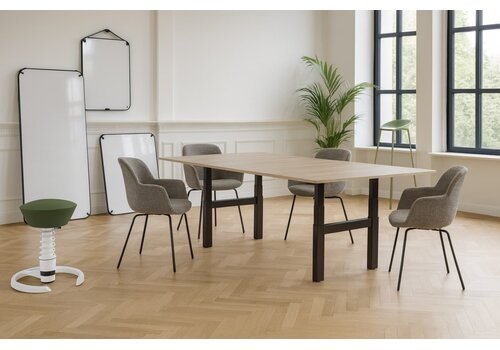 S-Line vergadertafel in hoogte verstelbaar